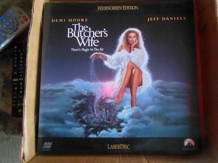 Laserdisc BUTCHER'S WIFE 1991 Demi Moore Jeff Daniels