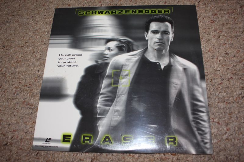Eraser Arnold Schwarzenegger LaserDisc NEW Factory Sealed