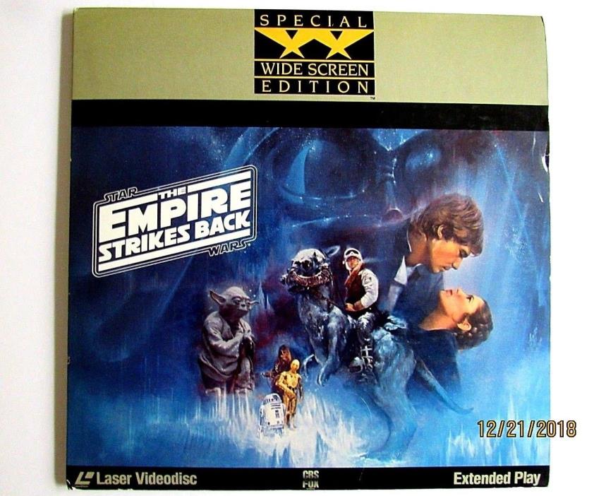 The Empire Strikes Back (Laserdisc) 2 DISC SET, WIDE SCREEN EDITION [PRE-OWNED]