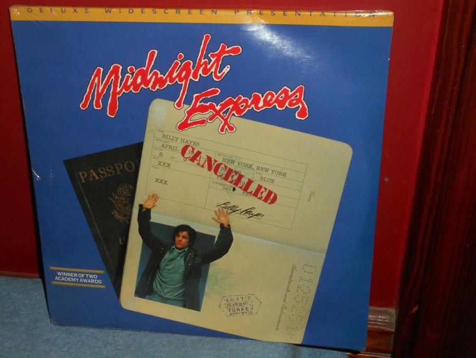 Midnight Express LASERDISC Deluxe Widescreen Edition LETTERBOX New Sealed NOS