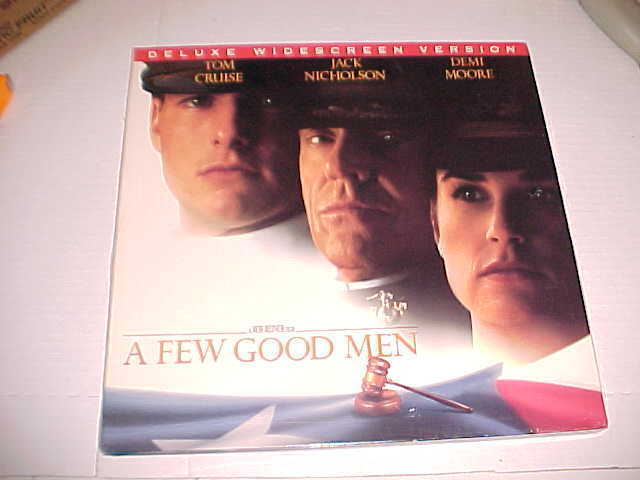 SEALED LASERDISC A Few Good Men Tom Cruise Jack Nicholson Demi Moore Widescreen