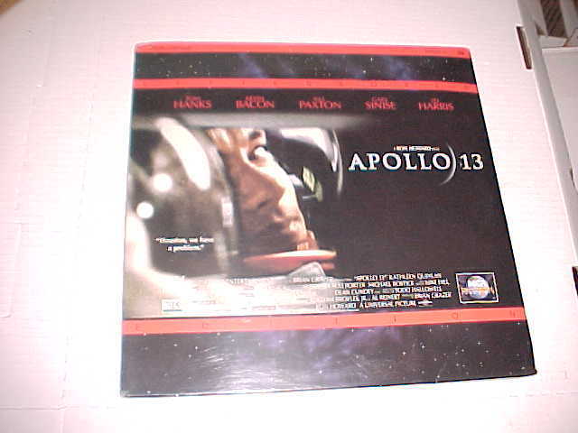 SEALED Apollo 13 Letterbox Laserdisc LD Tom Hanks Kevin Bacon Ron Howard