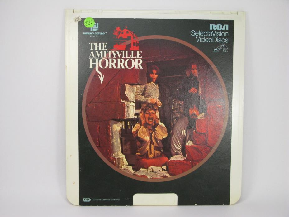 Amityville Horror Movie - RCA Selectavision CED Laserdisc