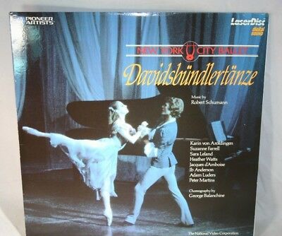 Laserdisc {i} * Davidsbündlertänze * New York City Ballet ~ Pioneer Artist