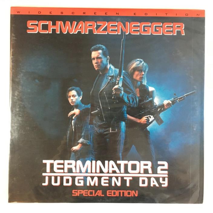 T2 Terminator 2 Judgement Day Special Edition Widescreen Laserdisc James Cameron