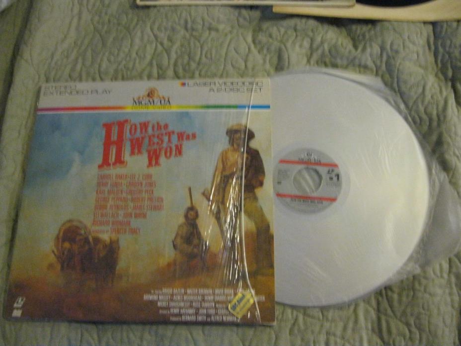 How The West Was Won Extended Play Laserdisc MGM Pioneer Video Corp. - Japan