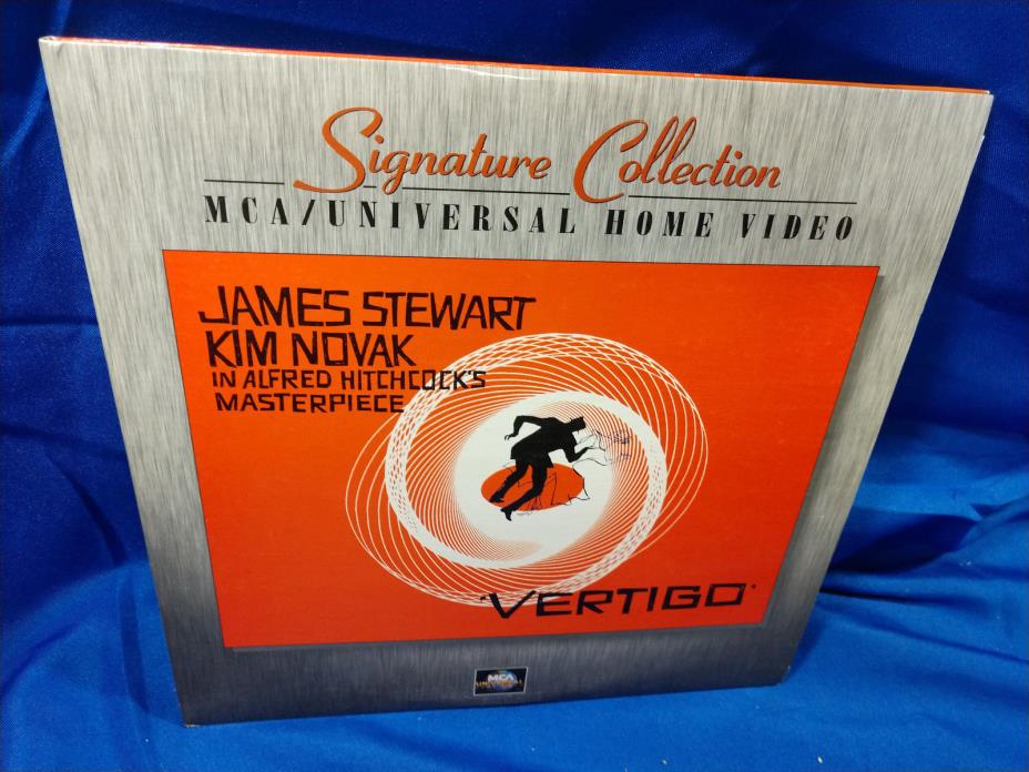 Vertigo Laserdisc 1958 Film Movie MCA/Universal Signature Collection Kim Novak