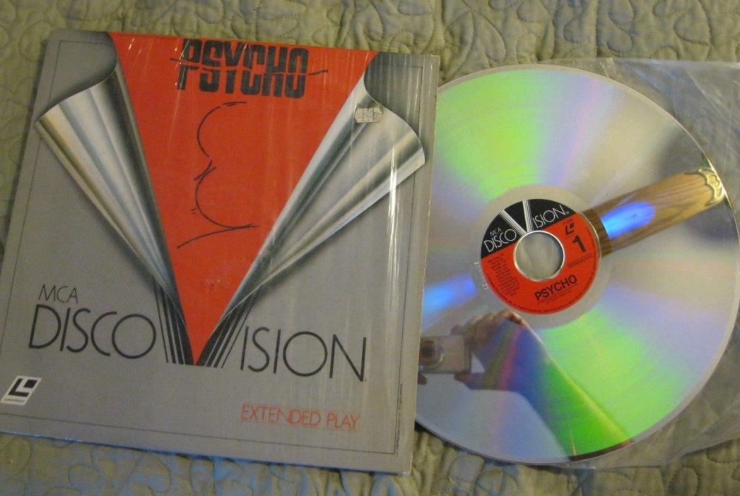 PSYCHO Laserdisc - Anthony Perkins, Janet Leigh (EP, 108 Minutes, 1981)