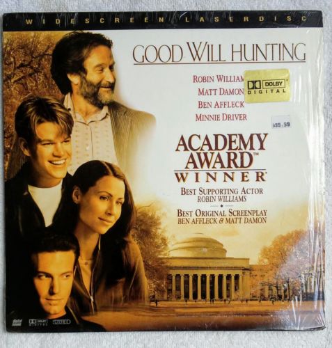 Good Will Hunting (Widescreen 2-Disc LaserDisc) Robin Williams & Matt Damon