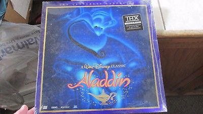 Aladdin Laser Disc A Walt Disney Classic CAV Letterbox Laser Disc New Sealed