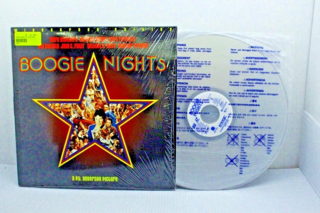Boogie Nights (1997) Laserdisc LD [ID3967LI] Widescreen Letterbox