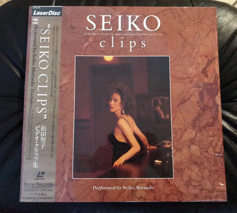 Laserdisc Music Video Clips SEIKO MATSUDA J-Pop Idol Singer SEIKO CLIPS (1991)