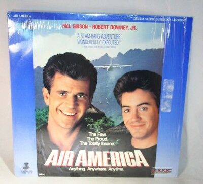 Laserdisc {S} * Air America * Mel Gibson Robert Downey Jr. Nancy Travis