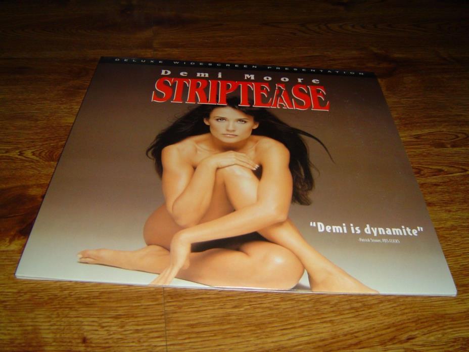 Striptease-1996(Laserdisc)*OOP*Demi Moore,Burt Reynolds,R.Patrick,Ving Rhames