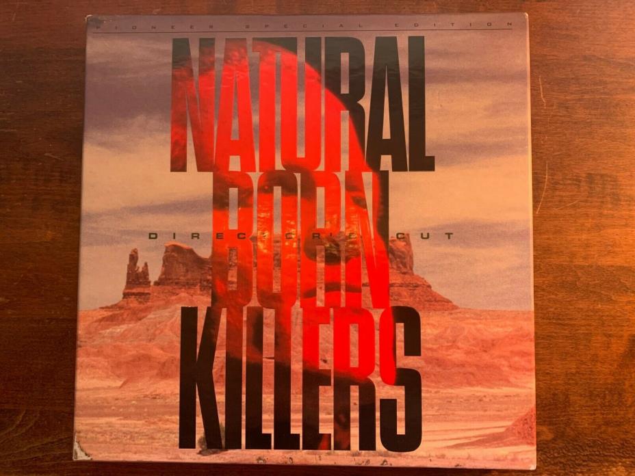 Natural Born Killers Laserdisc Director's Cut Pioneer Special Edition