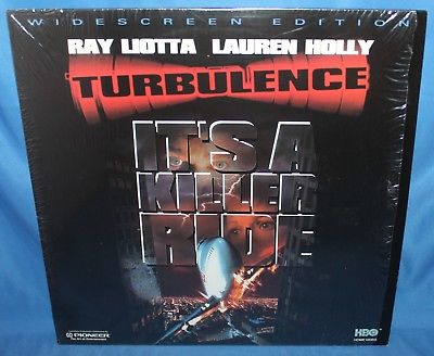 TURBULENCE 1997 LASERDISC HBO HOME VIDEO LASER DISC