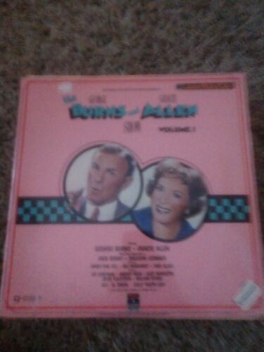 The Burns and Allen Show vol 1.   sealed new.  laserdisc