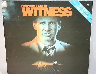Laserdisc {f} * Witness * Harrison Ford Kelly McGillis Lukas Haas