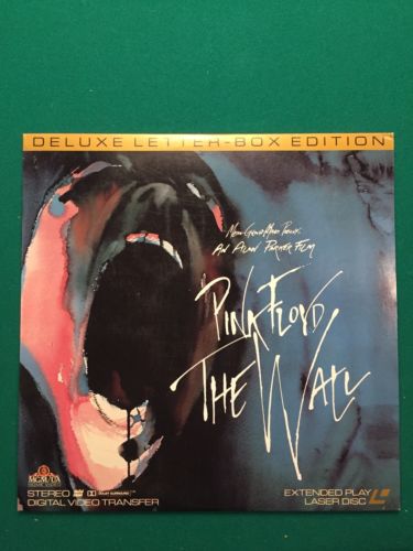 Pink Floyd The Wall Laser Disc dated 1991
