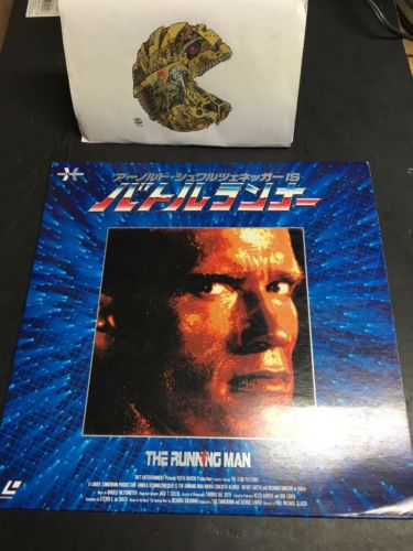The Running Man Laserdisc Japan G