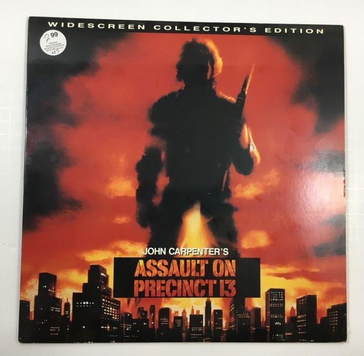 Assault on Precinct 13 WS Laserdisc John Carpenter Collector's Edition ID2304CK