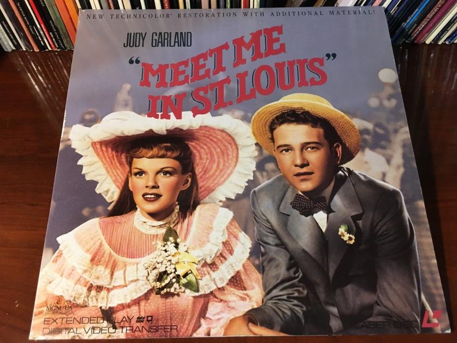 Laserdisc MEET ME IN ST. LOUIS 1971 Judy Garland Technicolor Restoration LD Lt#2