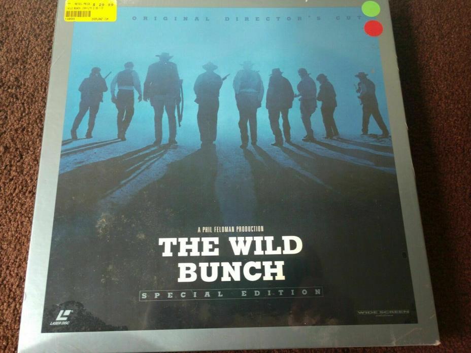 THE WILD BUNCH - DIRECTORS CUT - LIMITED EDITION - BOX SET, BOOK, CD - SEALED