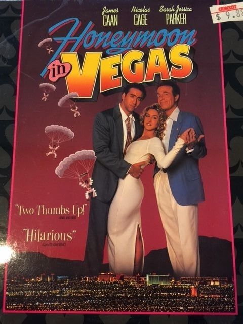 HONEYMOON IN VEGAS YOUNG NICOLAS CAGE, JAMES CAAN, SARAH JESSICA PARKER - CED!!