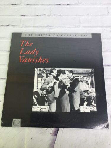 The Lady Vanishes by Alfred Hitchcock Laserdisc Criterion Collection NEW SEALED