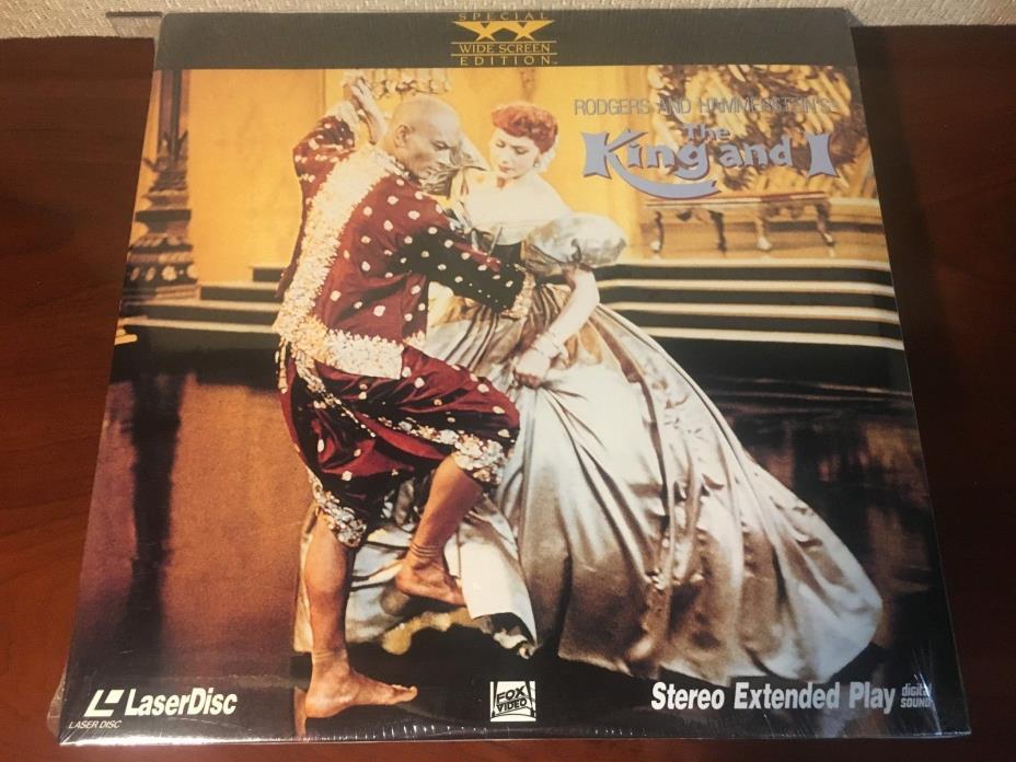 Laserdisc THE KING AND I 1991 Deborah Kerr Special Widescreen NEW SEALED LD Lot2