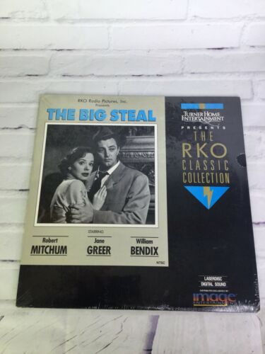 The Big Steal LD Laserdisc RKO Classic Collection Black White 1990 SEALED NEW