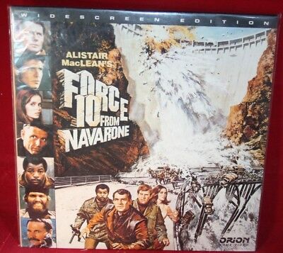Laserdisc {n} * Force 10 From Navarone * Harrison Ford Robert Shaw Edward Fox WS
