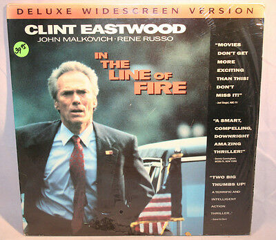 Laserdisc [D] * In The Line of Fire * Clint Eastwood Rene Russo Widescreen Ext