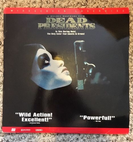 DEAD PRESIDENTS 2-Laserdisc LD WIDESCREEN FORMAT VERY GOOD CONDITION GREAT FILM