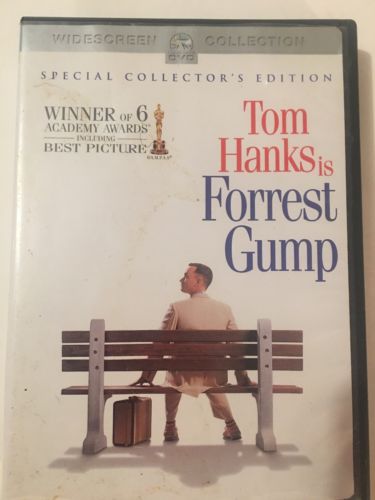 Tom Hanks is Forrest Gump DVD , Deluxe Edition, Widescreen, 2 Disc .