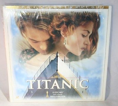 Laserdisc {R} * Titanic * Leonardo DiCaprio Kate Winslet Billy Zane PAL French