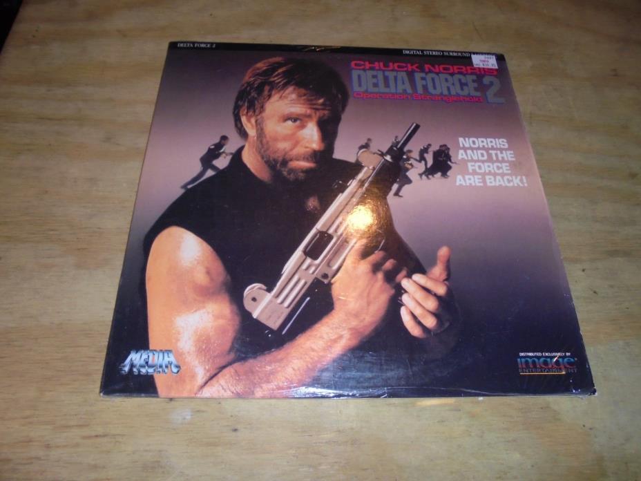 THE DELTA FORCE 2-Laserdisc LD nice  GOOD CONDITION