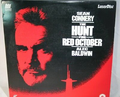 Laserdisc {f} * The Hunt For Red October * Alec Baldwin Sean Connery Letterbox