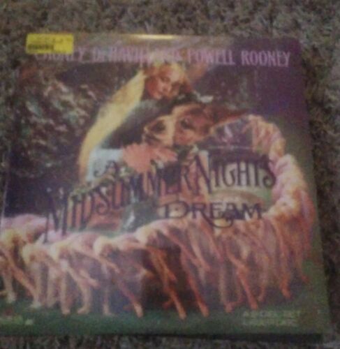 A midsummer's Night's Dream   sealed new.  laserdisc
