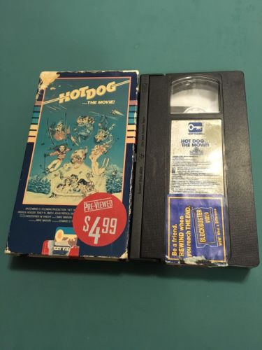 Hot Dog... The Movie!  VHS 1984 Shannon Tweed Ski Comedy Key Video 1984