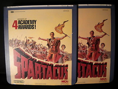 Spartacus / CED Video Disc / 2-Disc
