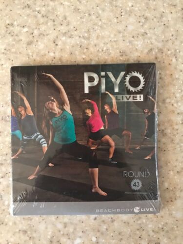 Beachbody PIYO Live Instructor CD, DVD, Notes, Round 43, New in Package!