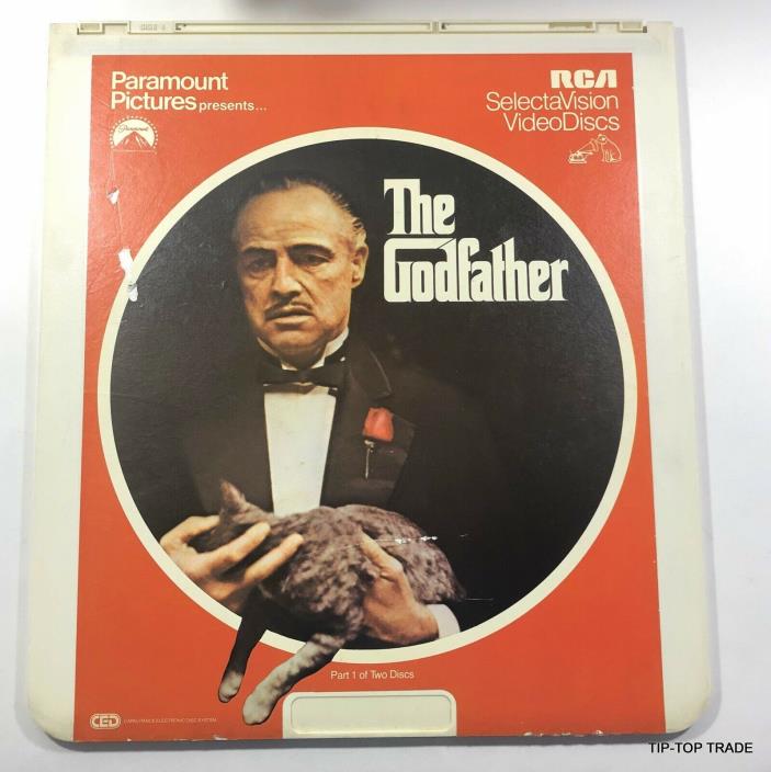 Rare Vintage RCA The Godfather Selectavision Videodiscs- Part 1