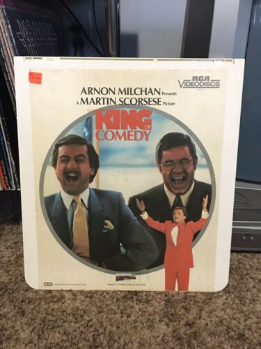 Vintage 1983 The King Of Comedy RCA CED SelectaVision VideoDisc Tested