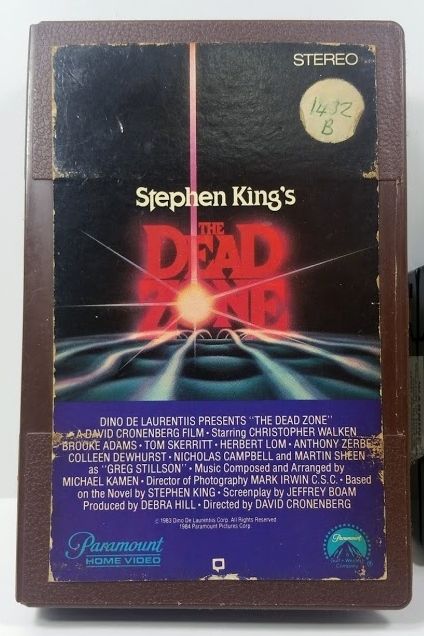 Betamax Stephen King's The Dead Zone 1983