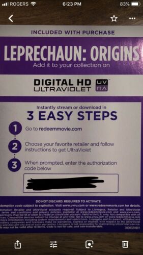 Leprechaun Origins Digital Code Only US Only