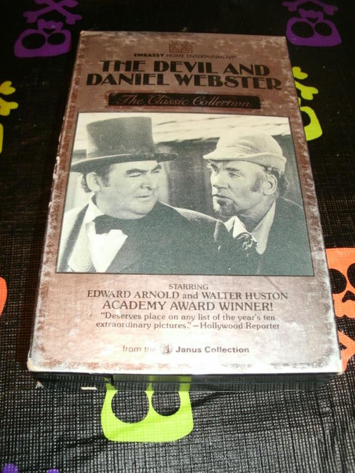 The Devil and Daniel Webster (BETAMAX,NOT VHS) Edward Arnold, Walter Huston