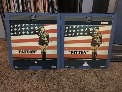 Vintage 1985 Patton Stereo Version RCA CED SelectaVision VideoDisc Tested