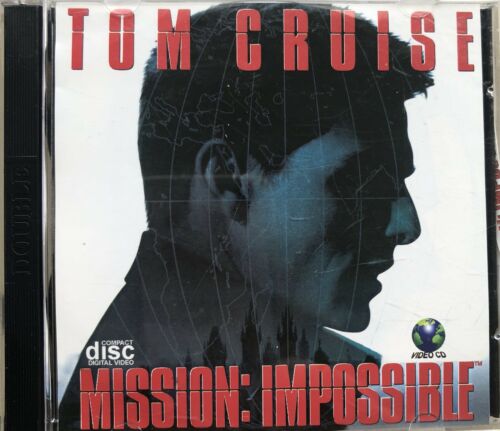 Tom Cruise Mission Impossible Video CD VCD Rare 2 Disc Set