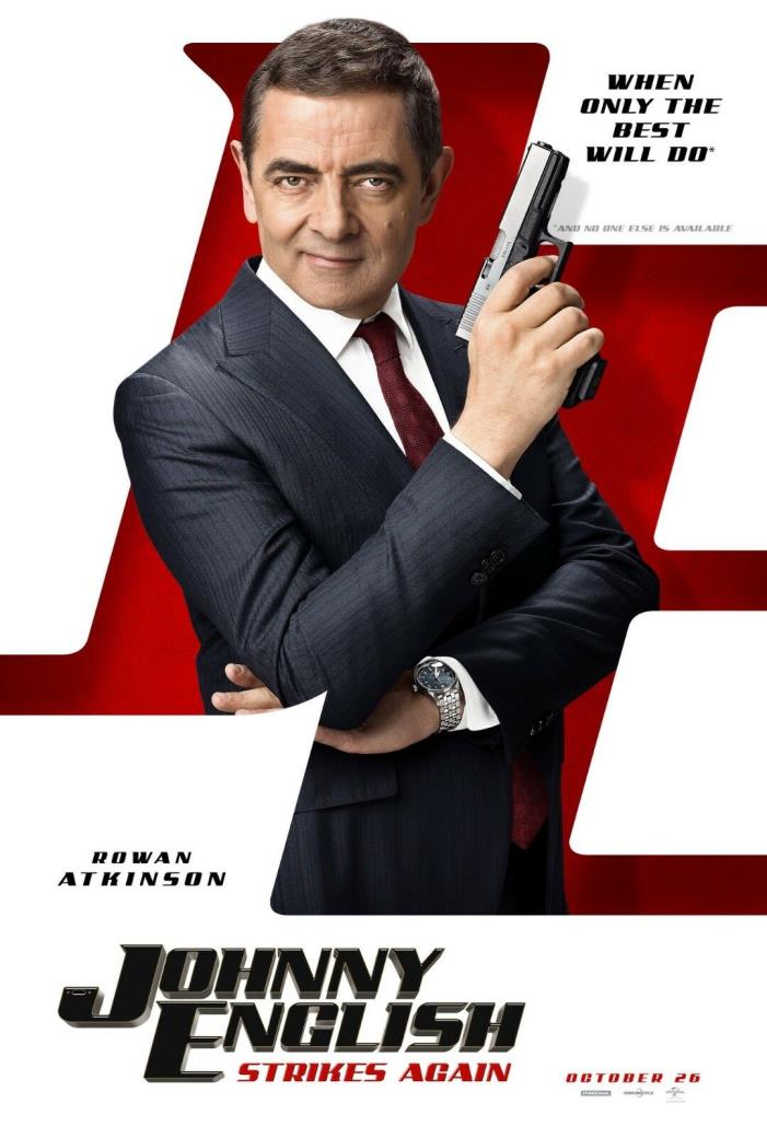 JOHNNY ENGLISH STRIKES AGAIN DVD + DIGITAL BRAND NEW SEALED *PLEASE READ*